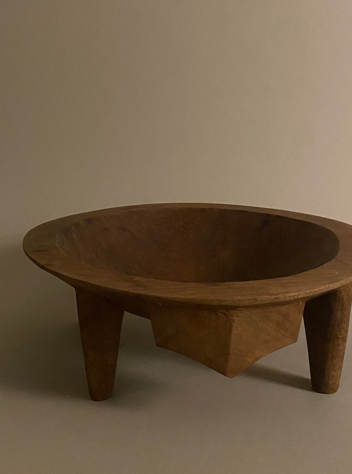 WEST AFRICAN FOOTED BOWL