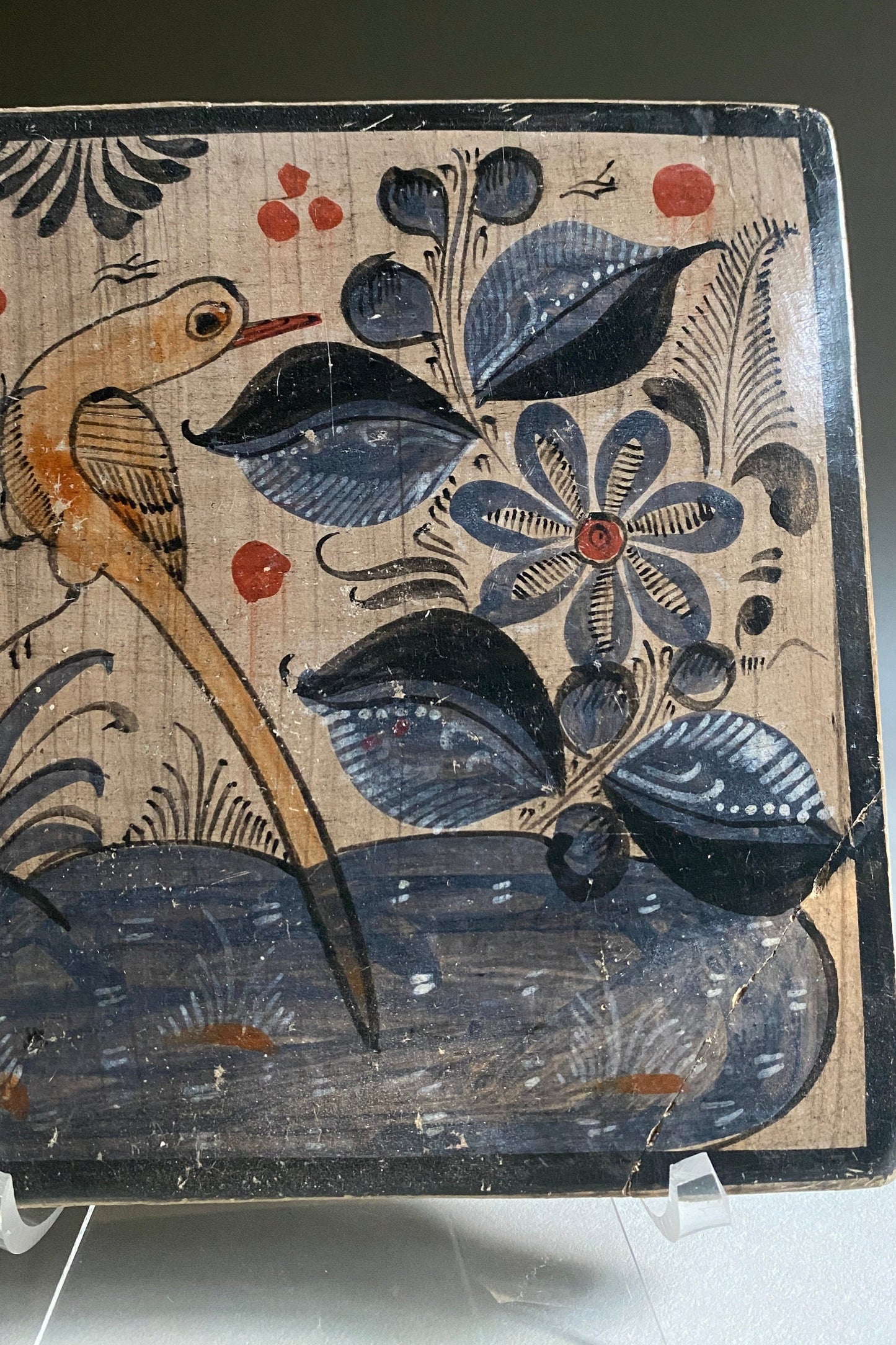 TILE WITH BIRD