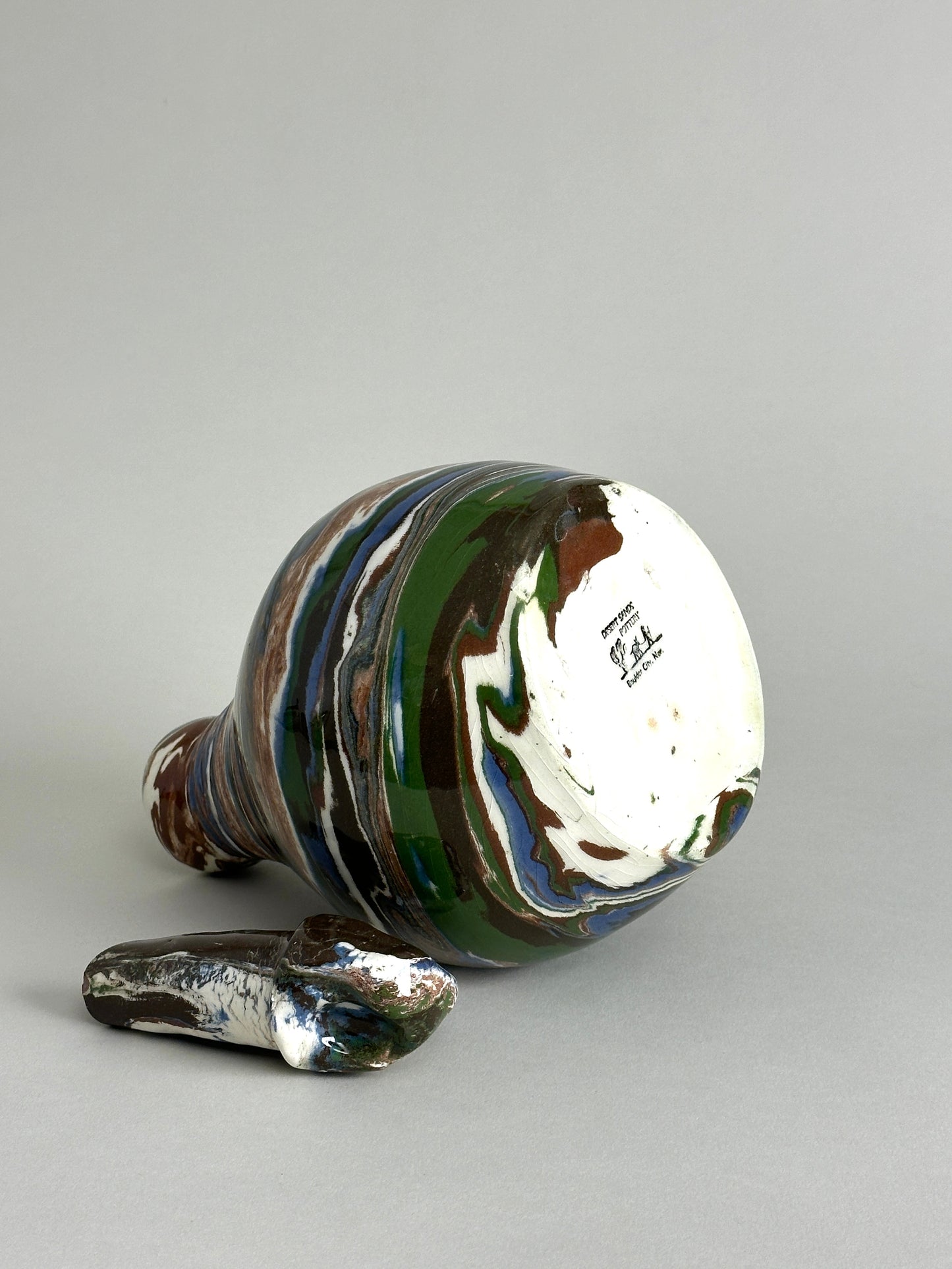 DESERT SANDS BOTTLE WITH STOPPER - STAMPED