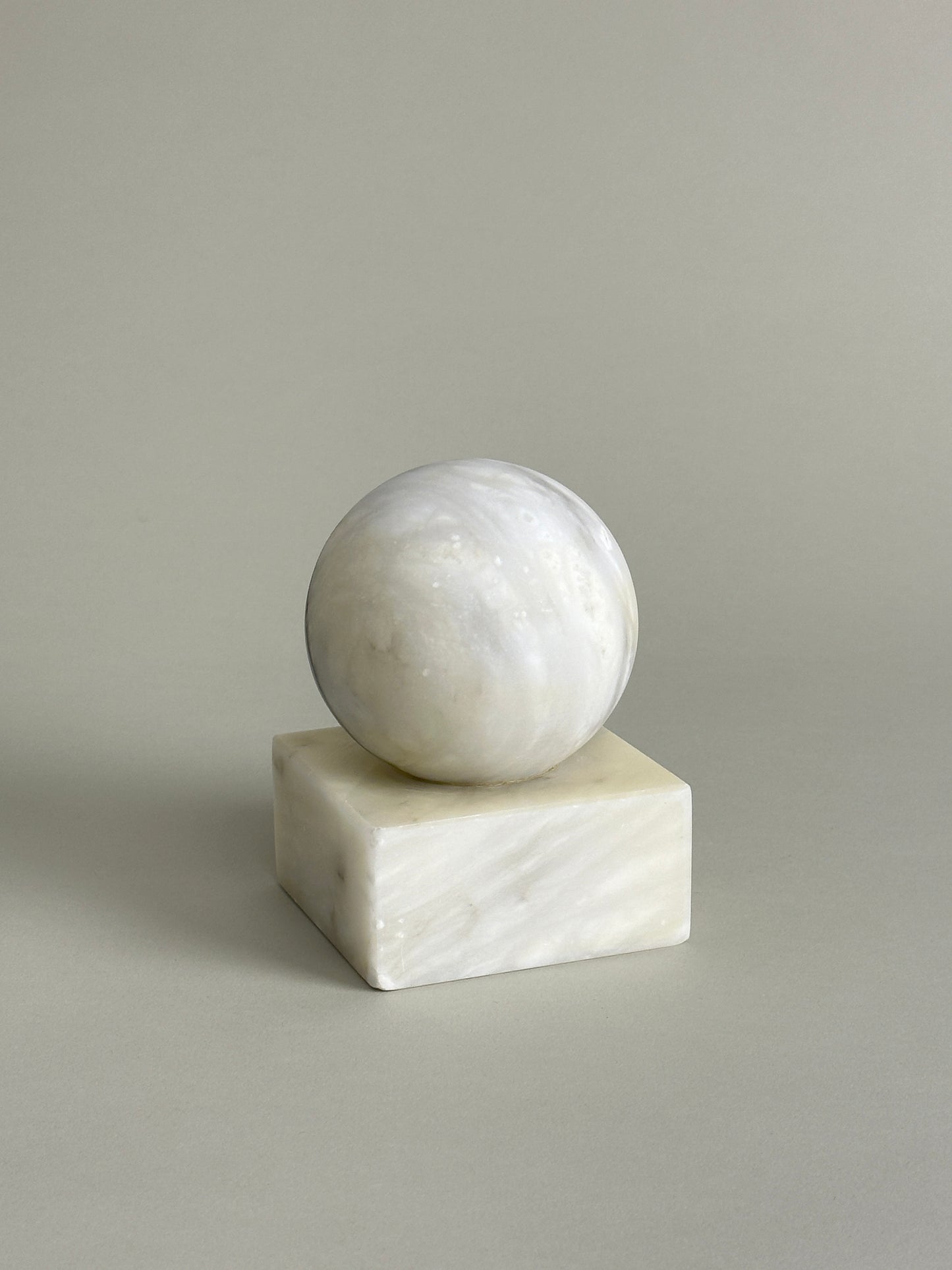 ALABASTER PAPERWEIGHT / BOOKEND